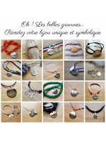 Bracelet Charlie avec ou sans gravure