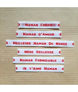 Pochette "Pour maman" 6 étiquettes d'amour