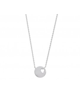 Collier Coeur Tendre • argent rhodié