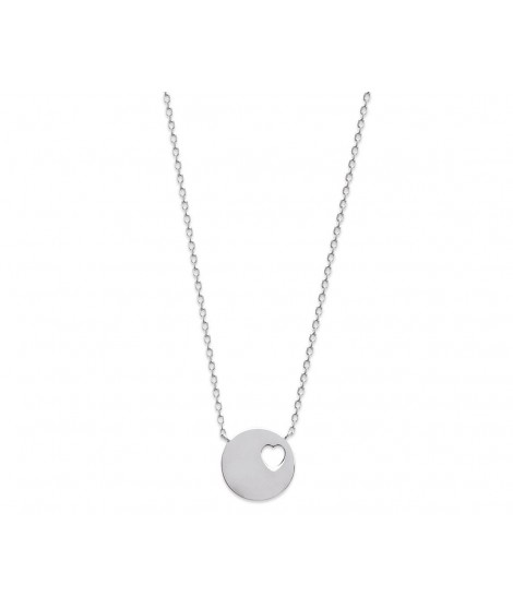 Collier Coeur Tendre • argent rhodié