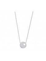 Collier Coeur Tendre • argent rhodié