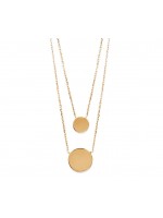 Collier Double • plaqué or