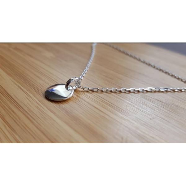 Pendentif Médaille Petit Modèle - Bijou Vintage - Réf. 100-37 - Occasion
