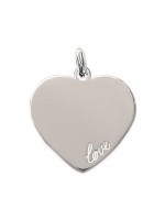 Pendentif Coeur Love 20 x 19 mm