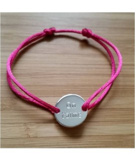 Bracelet Stockholm • médaille 15 mm