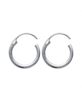 Créoles 10 mm • argent