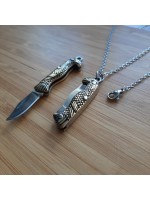 Collier mini couteau Bonelli