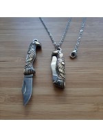 Collier mini couteau Bonelli