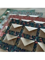 20 mini enveloppes kraft + cartes