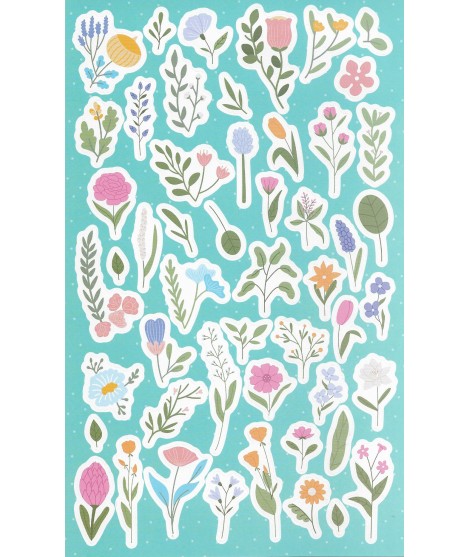 Ravissante planche d'autocollants pour personnaliser vos créations