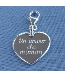 Charm Coeur à graver