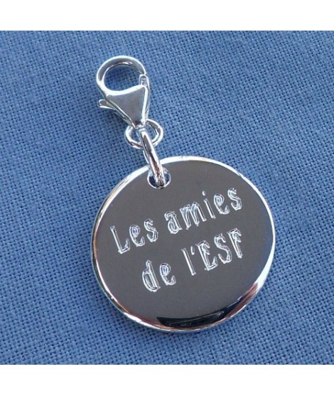 Charm Médaille à graver